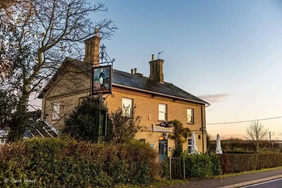 The Admiral Wells Menu