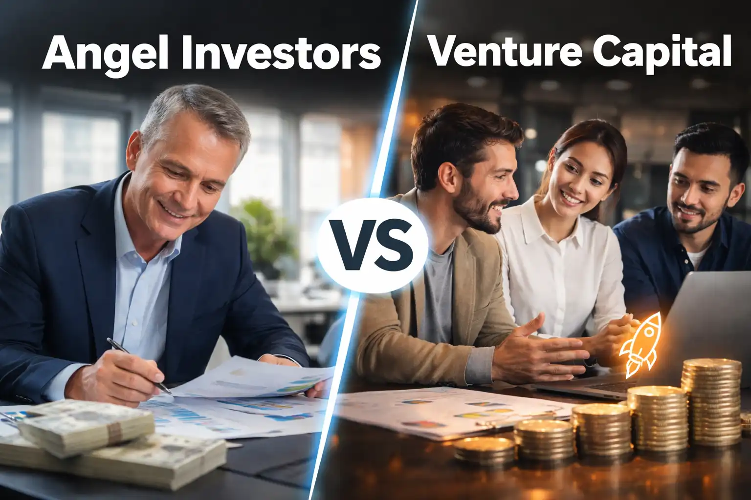Angel Investors vs Venture Capital