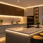Kitchen With LED Strip Ideas