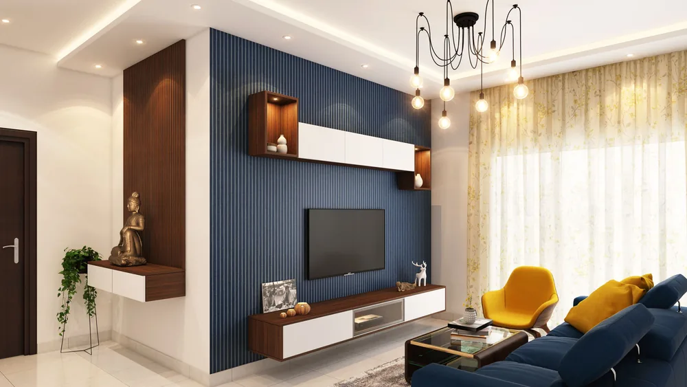 Cleaning a bright modern home