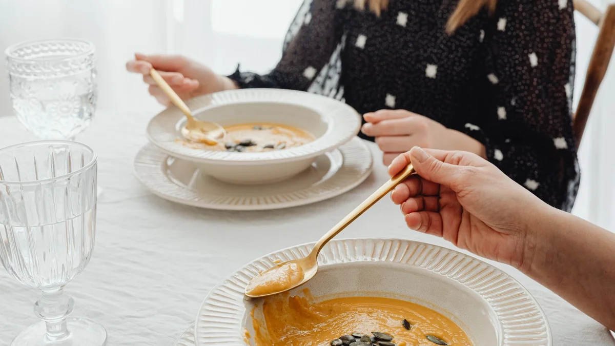 A bowl of smooth pureed food, a texture-modified diet