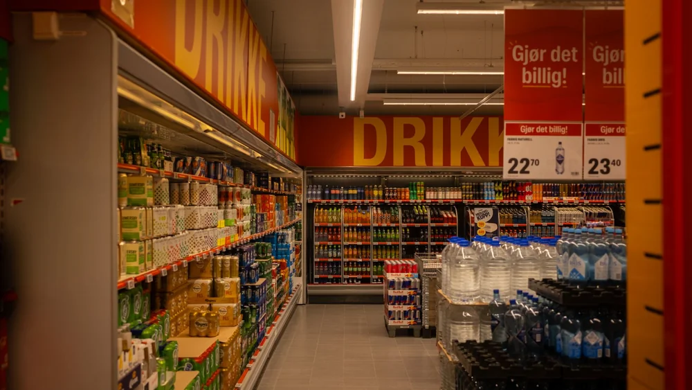 A supermarket aisle, where the name Reacher came from