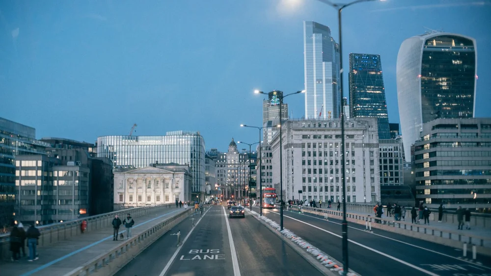 The City of London, where office space costs roughly double the northern average